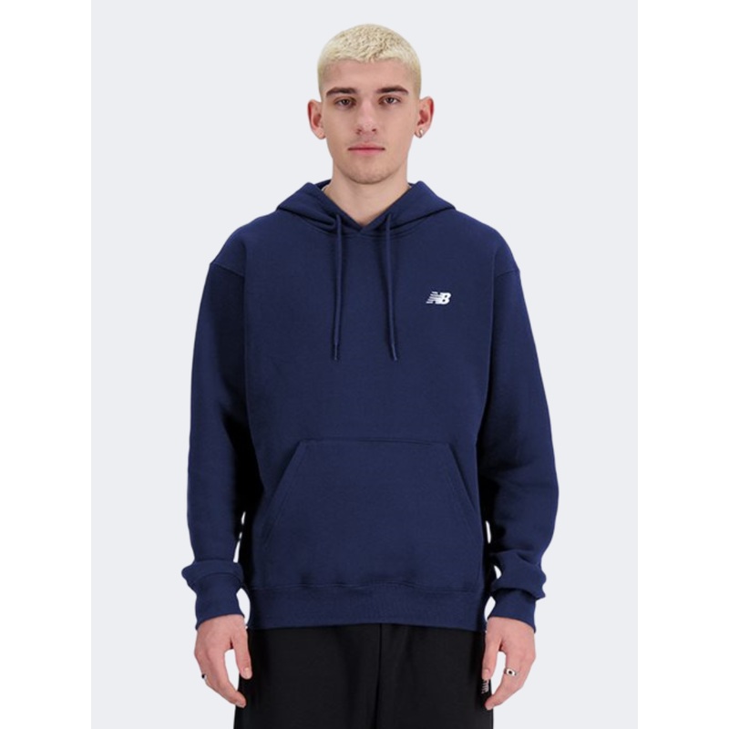 New Balance Essentials French Terry Men Lifestyle Hoody Navy
