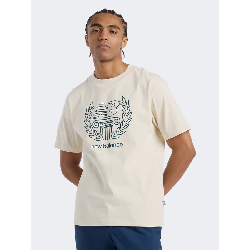 New Balance X Debut Sculpture Men Lifestyle T-Shirt Linen