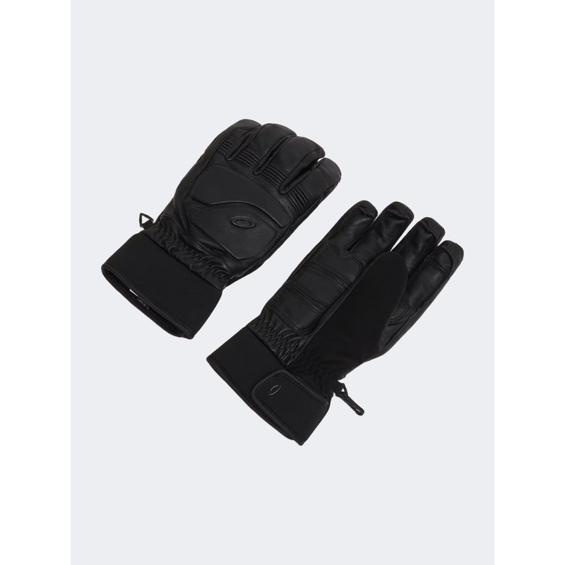 Oakley Peak Leather Unisex Lifestyle Gloves Blackout