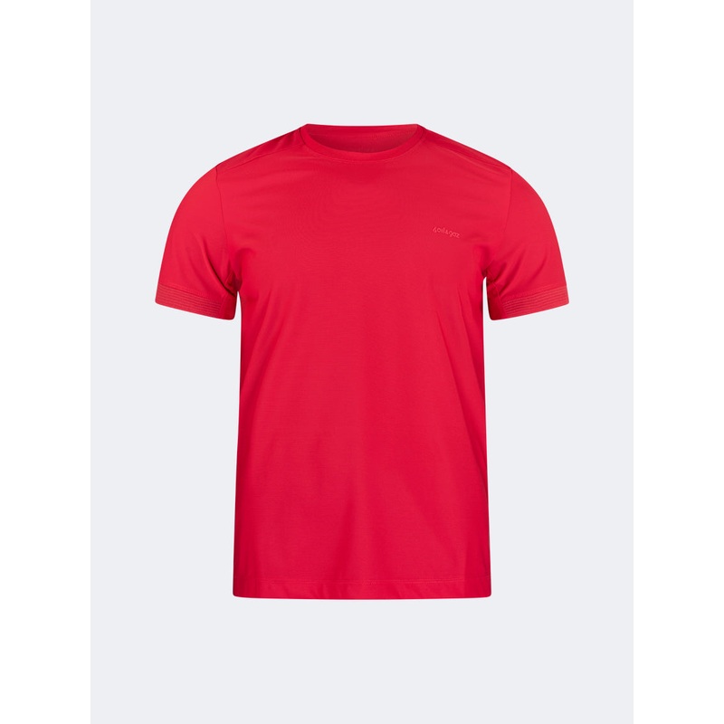 Oil And Gaz Classic Men Lifestyle R-Neck T-Shirt Red