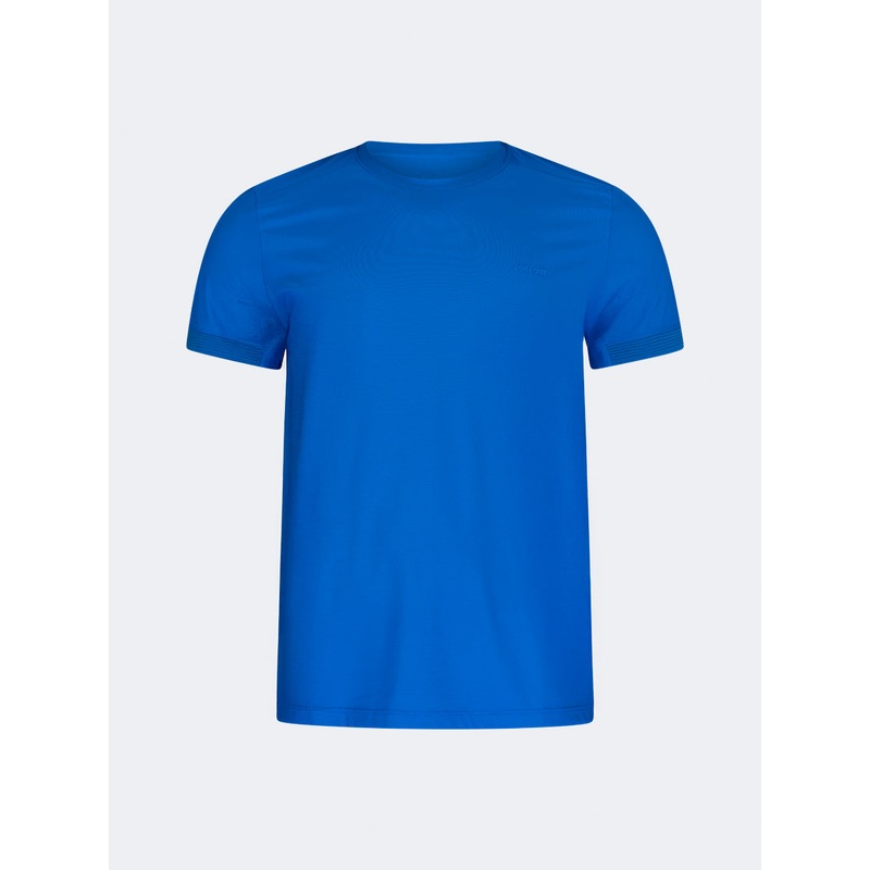 Oil And Gaz Classic Men Lifestyle R-Neck T-Shirt Royal Blue