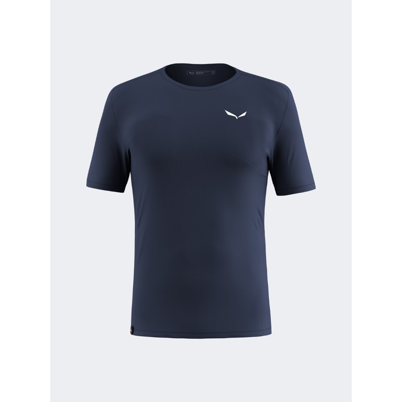 Salewa Puez Sporty Dry Men Hiking T-Shirt Navy Blazer