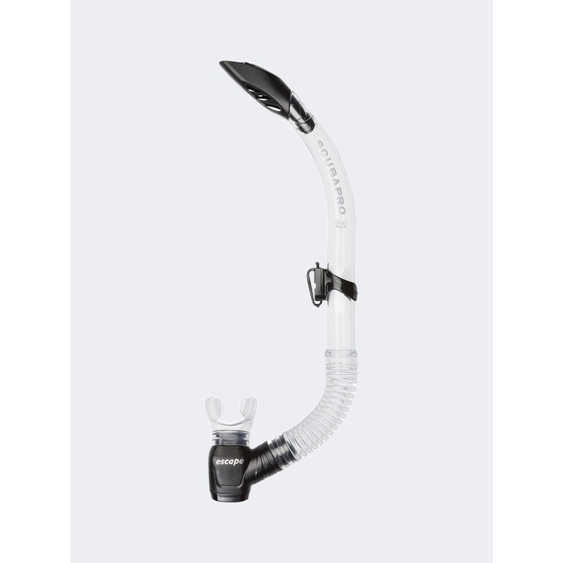 Scubapro Escape Semi-Dry Diving Snorkel Clear