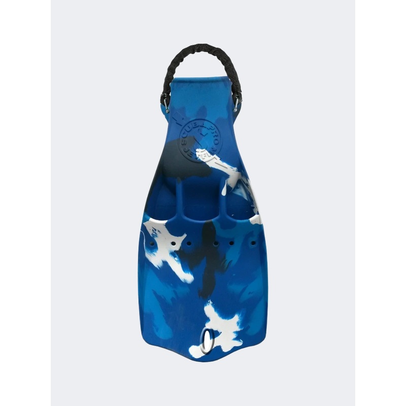Scubapro Jet W/ Spring Heel Strap Diving Fins Blue Camo