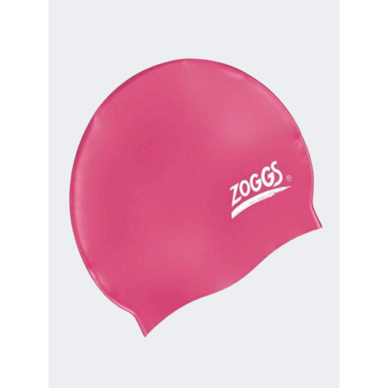 Zoggs Pline Girls Swim Cap Pink