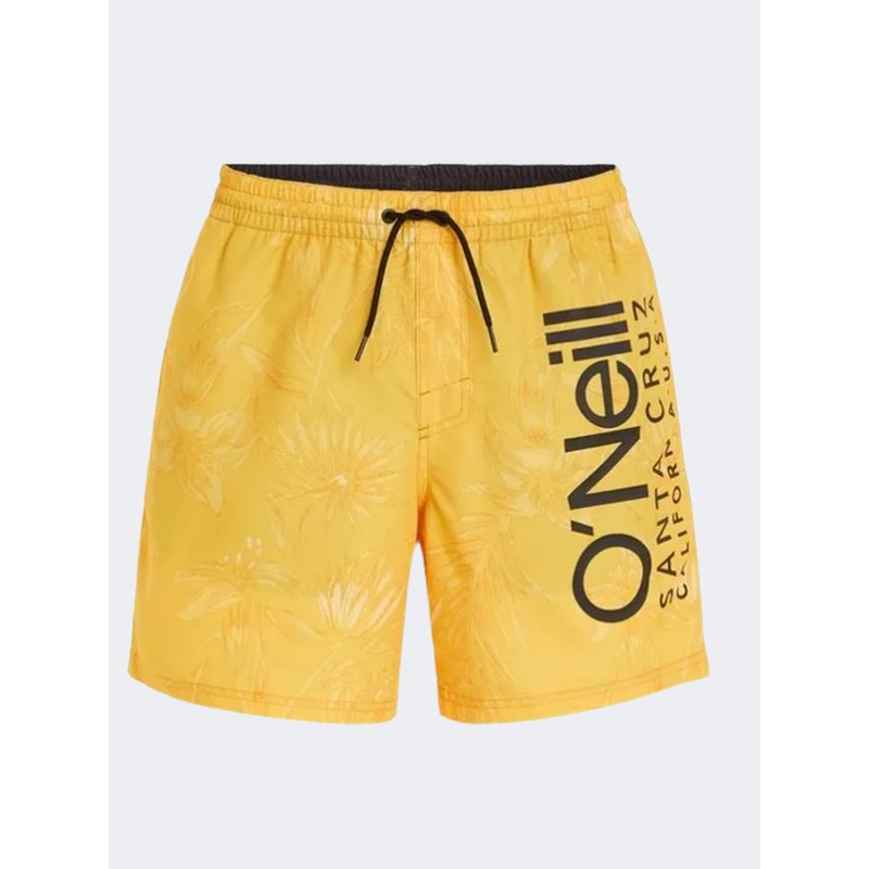 Oneill Califloral Men Beach Swim Short Yellow