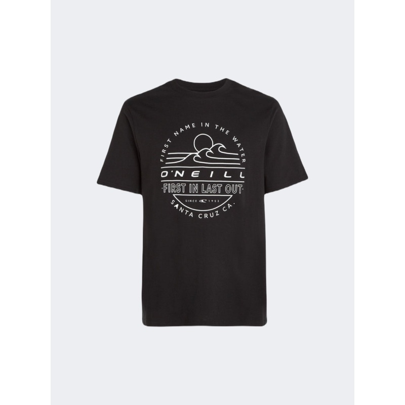 Oneill Muir Men Beach T-Shirt Black Out