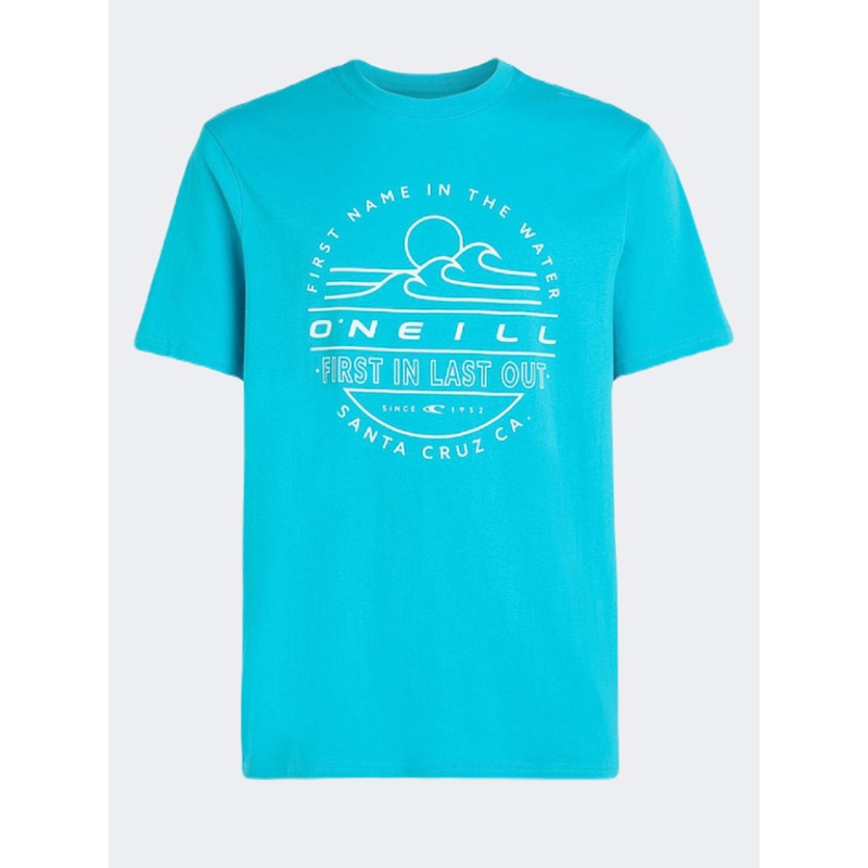 Oneill Muir Men Beach T-Shirt Neon Blue
