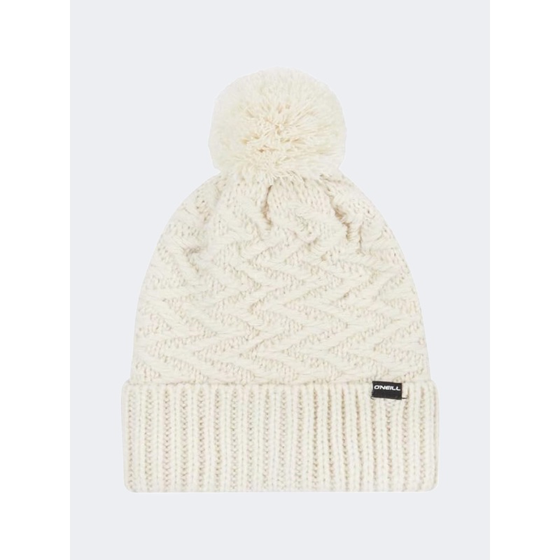 Oneill Nora Wool Women Lifestyle Beanie Powderwhite