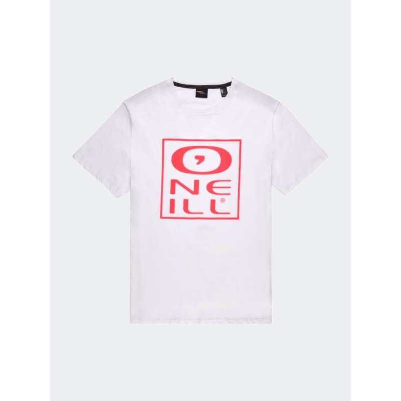 Oneill Tonal Men Lifestyle T-Shirt White/Red