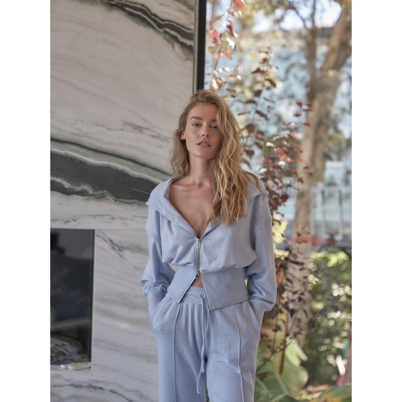 Wiskii Full Zip Women Sportswear Hoody Articice