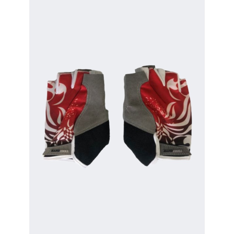 All In Tq-X017 Unisex Biking Gloves Red