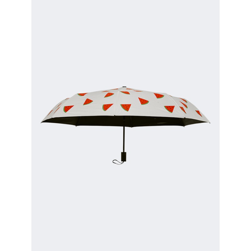 All In Watermelon Unisex Outdoor Umbrella White/Red