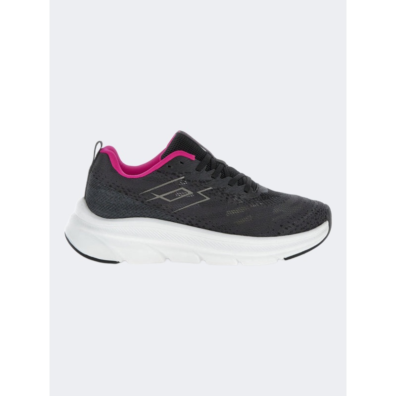 Lotto Speedride 600 Women Running Shoes Black/Gravi