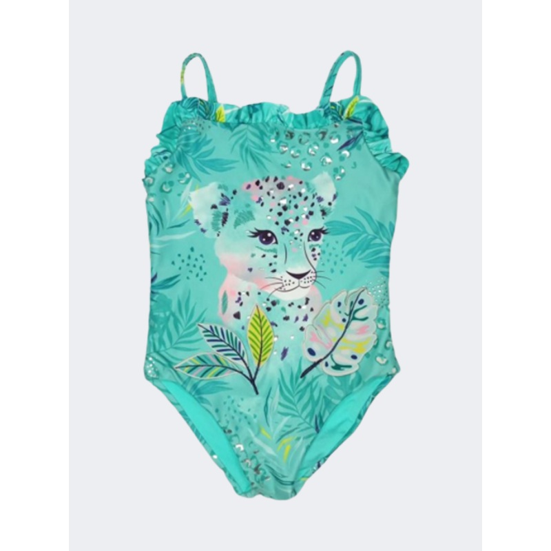 Offcorss Infant-Girls Beach Monokini Green/Multi