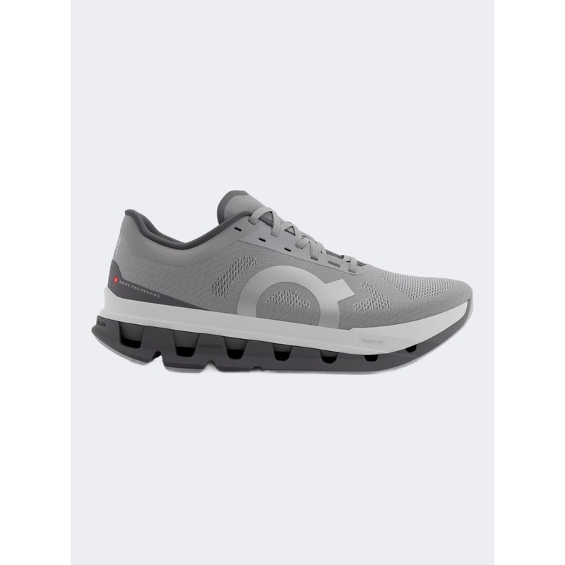 On Cloudflow 5 Men Running Shoes Alloy/Rock