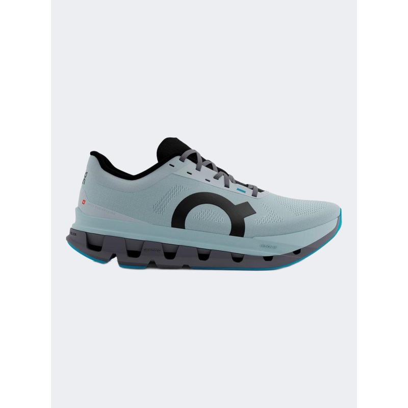 On Cloudflow Men Running Shoes Arctic/Stone