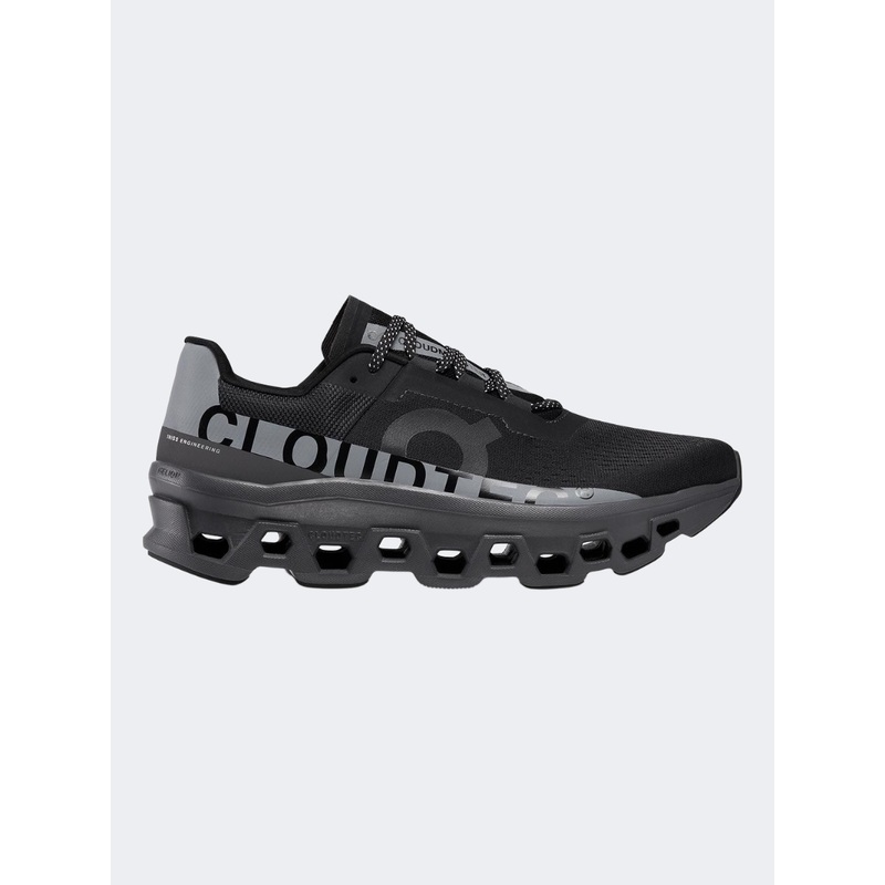 On Cloudmonster Lumos Men Running Shoes Black