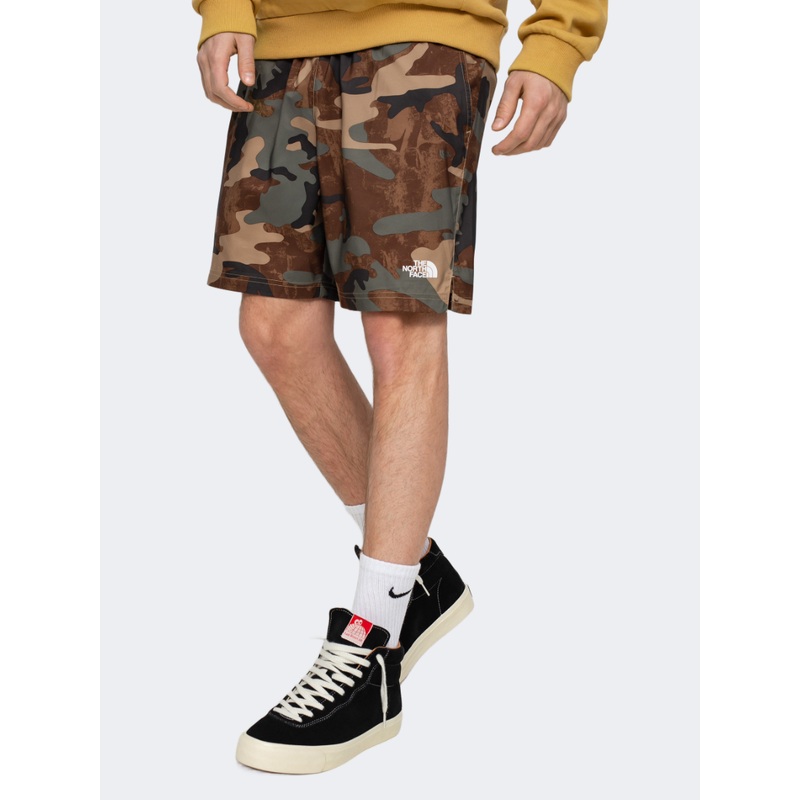 The North Face 24/7 Kelp Men Hiking Short Tan Camo