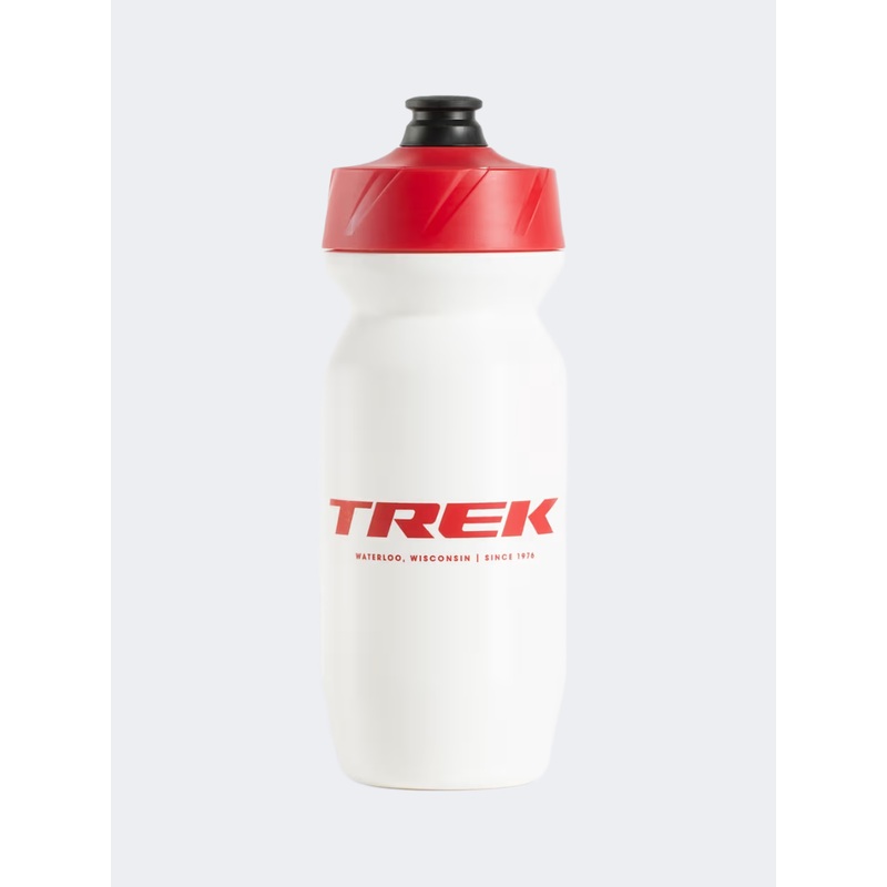 Trek 21 Oz Unisex Biking Bottle White/Red