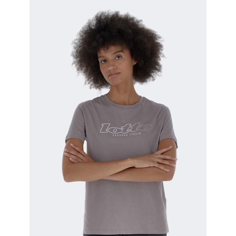 Lotto Athletica Pure Women Lifestyle T-Shirt Gray