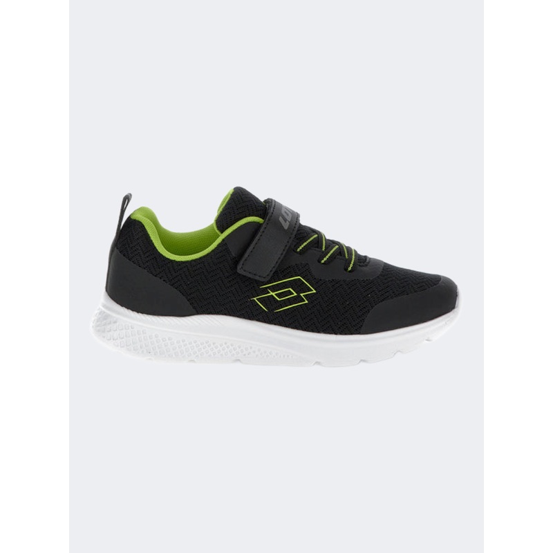 Lotto Rider Amf Ps-Boys Lifestyle Shoes Black/Green