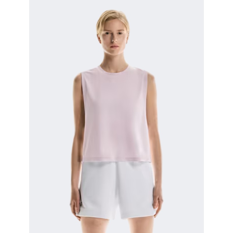 On Focus Crop Women Training Tank Orchid