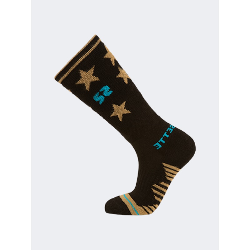 Socksette Star Women Lifestyle Sock Black/Blue/Gold