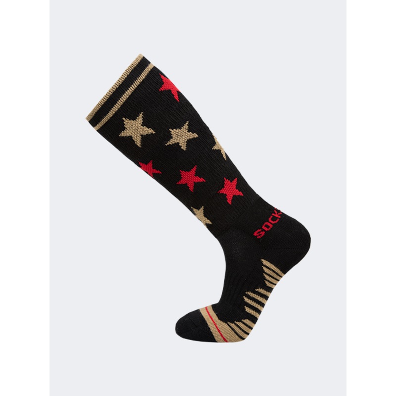 Socksette Stars Women Lifestyle Sock Red