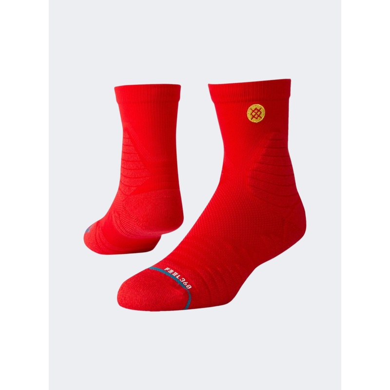Stance Gameday Pro Quarter Unisex Basketball Sock Red