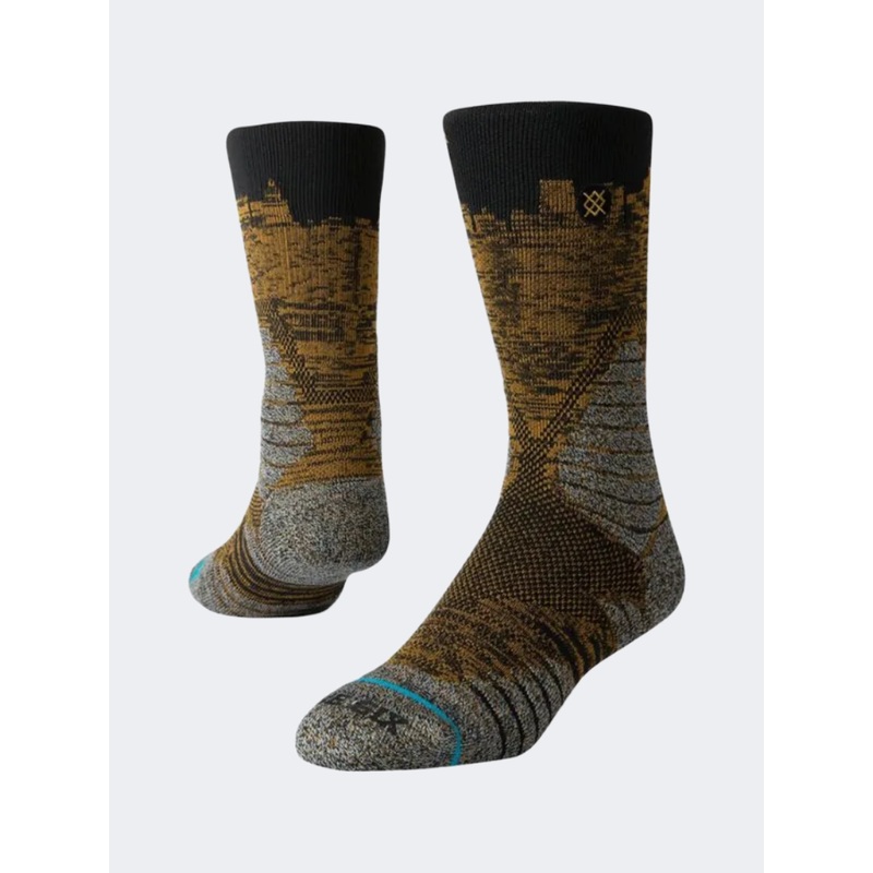 Stance Toronto Skyline Pro Unisex Basketball Sock Black/Gold/Grey