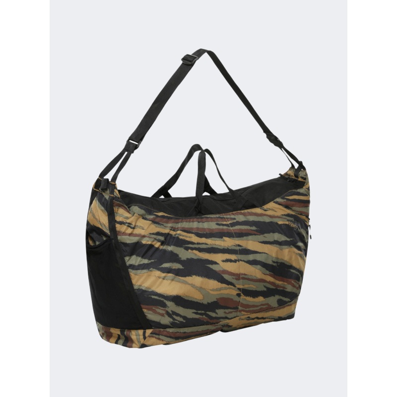 The North Face Flyweight Duffel Unisex Lifestyle Bag Brown/Black