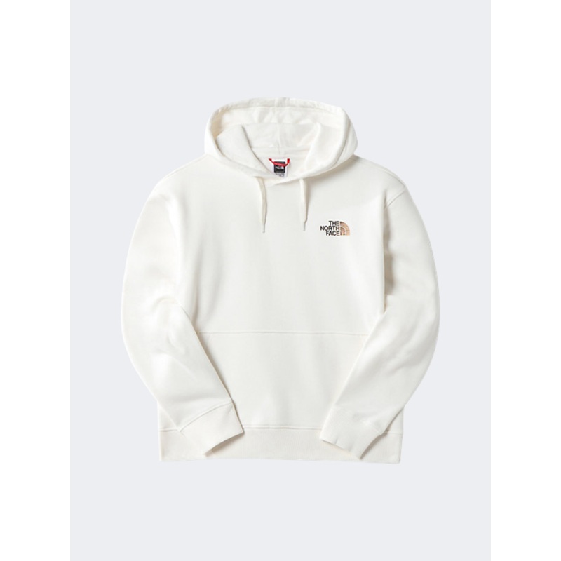 The North Face Oversized Girls Lifestyle Hoody Gardenia White