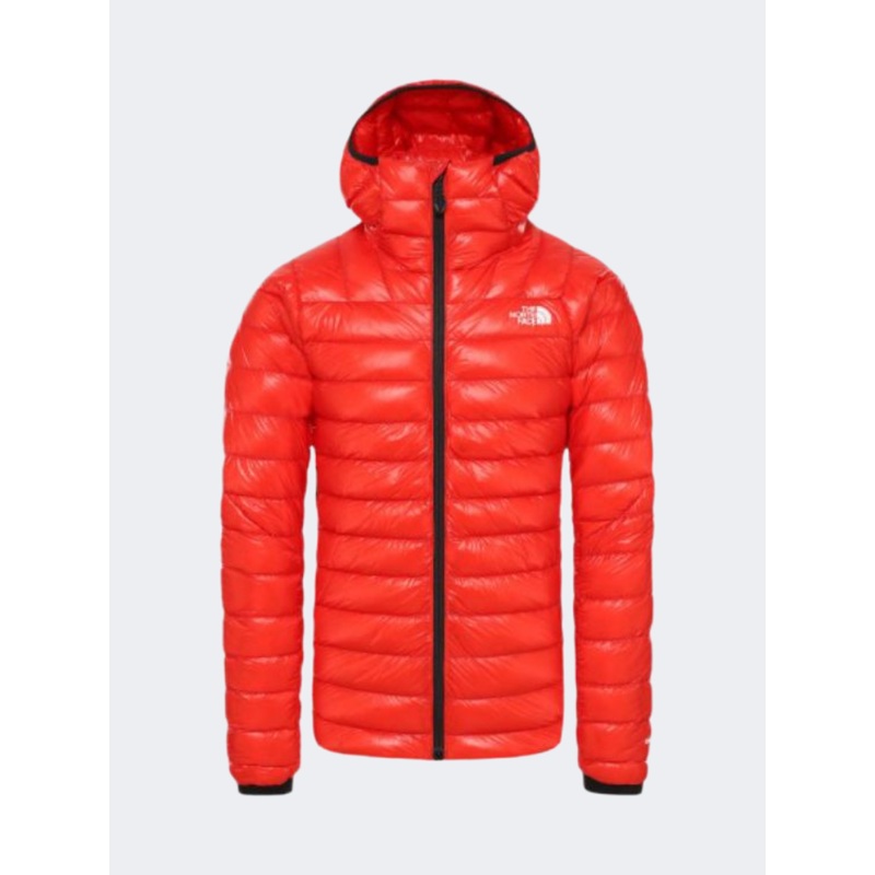 The North Face Summit L3 Down Men Hiking Jacket Fiery Red