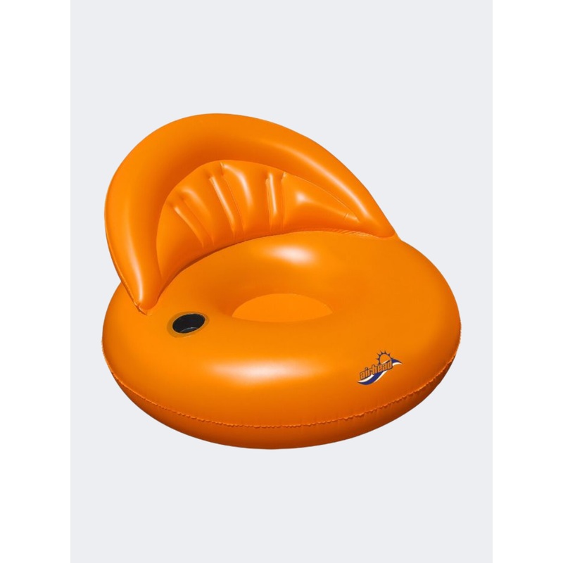 Airhead Designer Series Chair  Beach Aqua Inflatable Loungers Tangerine