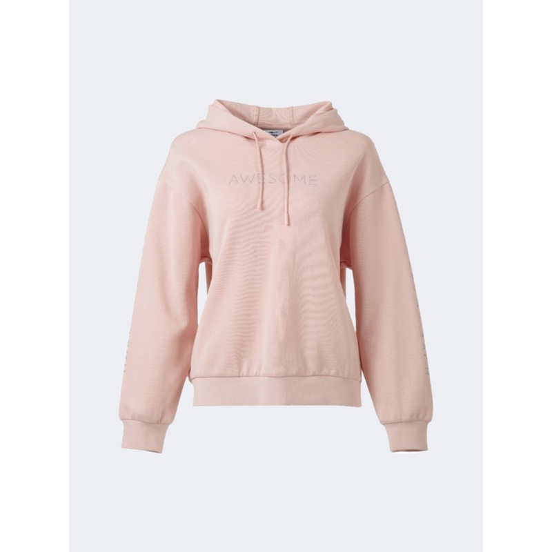 Erke Awesome Women Training Hoody Light Pink