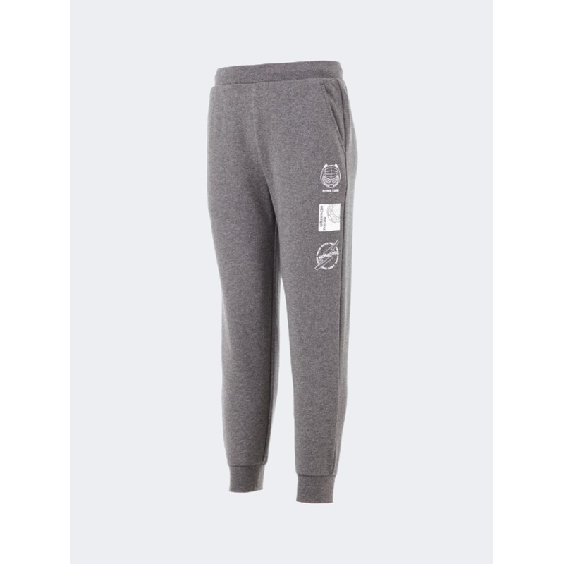 Erke Knitted Kids Lifestyle Pant Dark Heather Grey