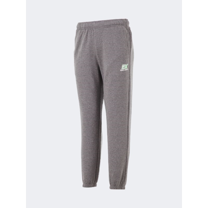 Erke Knitted Kids Training Pant Dark Heather Grey