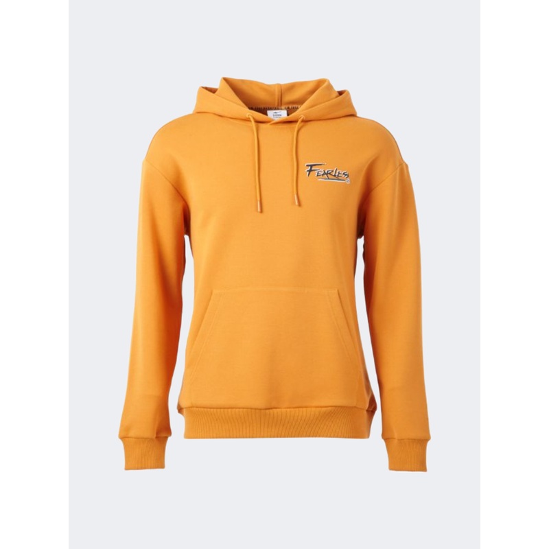 Erke Men Training Hoody Dark Orange