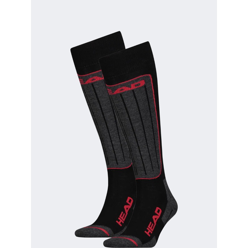 Head Socks Ski Performance 1 Pack Unisex Skiing Sock Red/Black