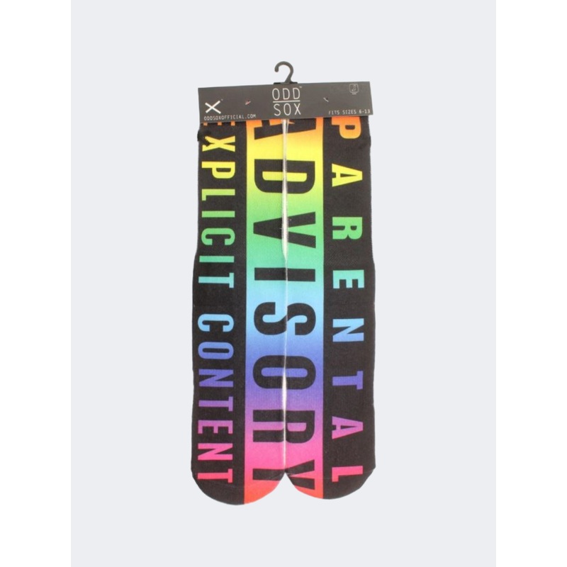 Odd Sox Explicit Unisex Lifestyle Sock Black/Multicolor