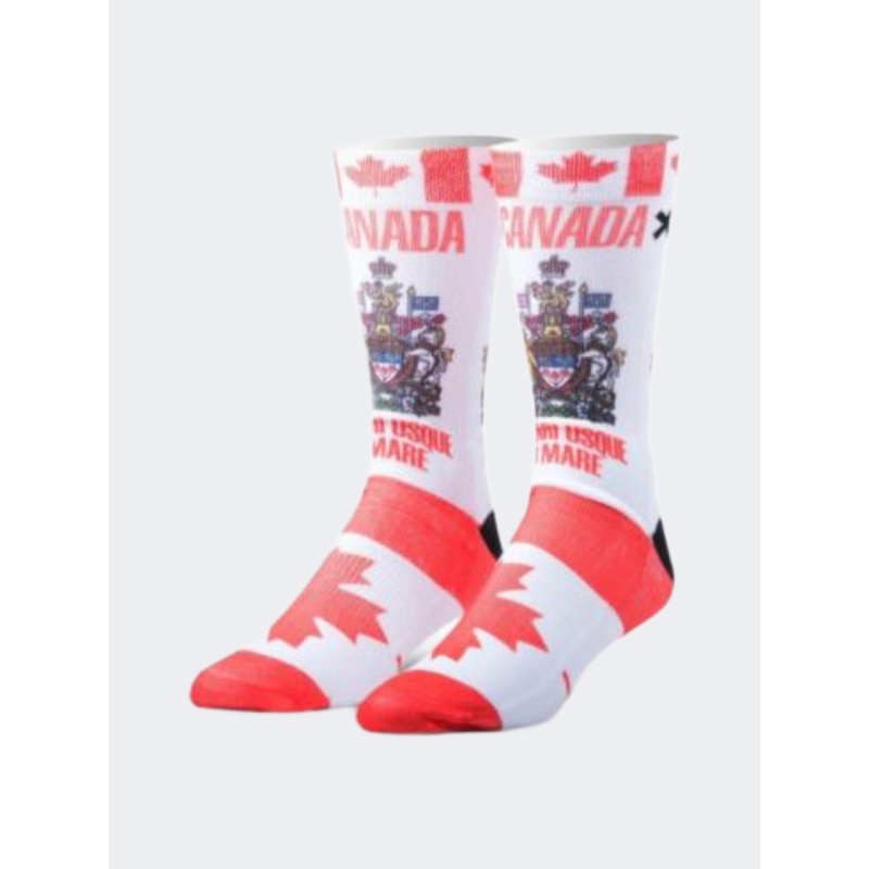 Odd Sox Osunolcana Canada Unisex Lifestyle Sock Red/White