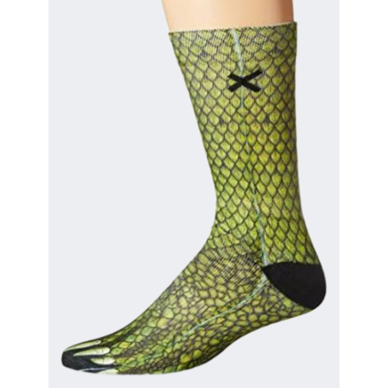 Odd Sox Reptile Unisex Lifestyle Sock Green/Black