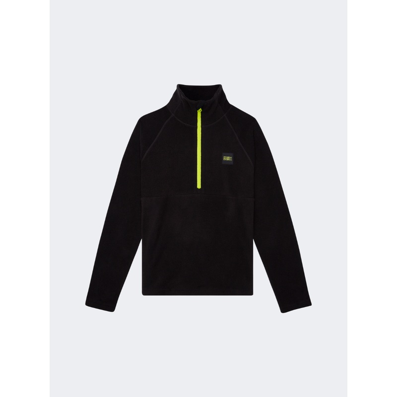 Oneill Pb 1/4 Zip Kids-Boys Skiing Fleece Black Out
