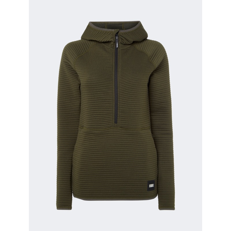 Oneill Pw Formation Half-Zip Women Skiing Fleece Forest Night