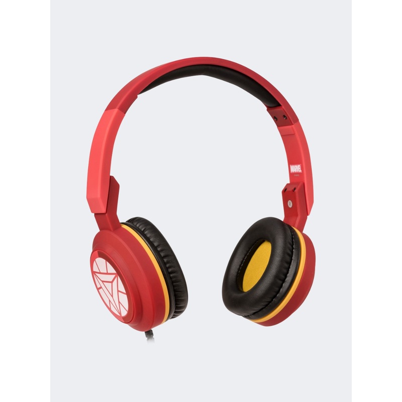 Tribe Tech Headphone Pop Wd Mar Iron Man Marvel Unisex Lifestyle Speakers Multicolor