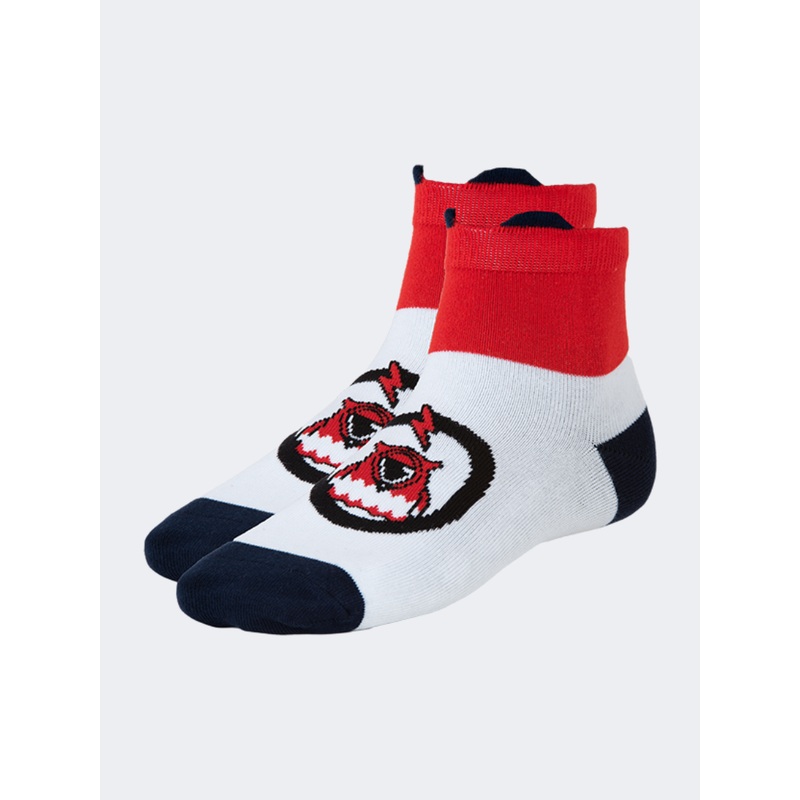 Erke 3 In 1 Boys Lifestyle Sock Blue/Orange/Red