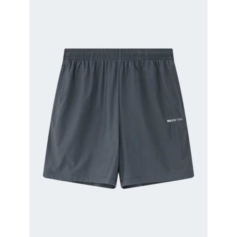 Erke Knitted Men Tennis Short Charcoal