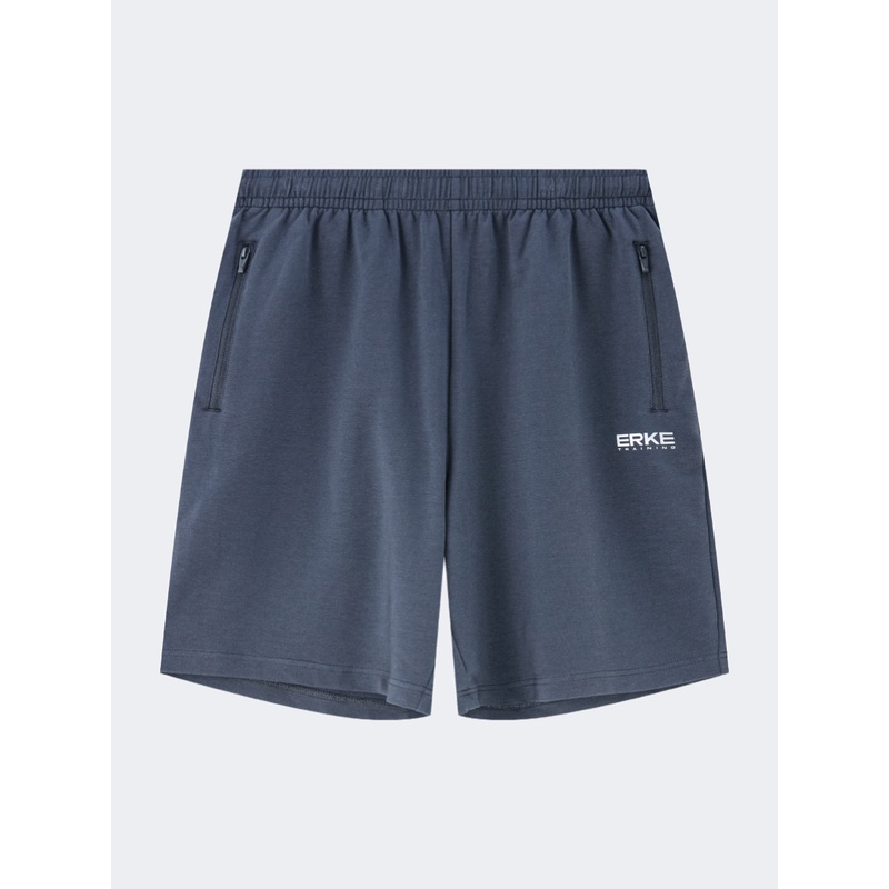 Erke Knitted Men Training Short Dark Grey