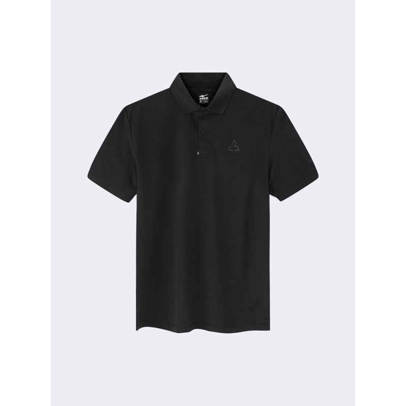 Erke Men Lifestyle Polo Short Sleeve Black